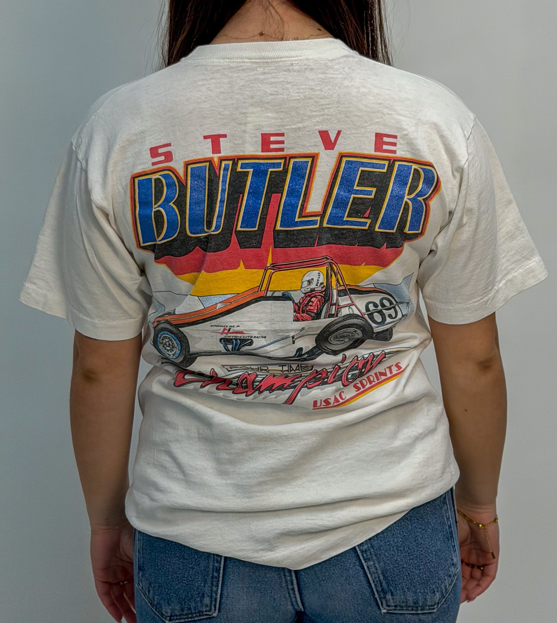 1A-15-CH Steve Butler White Tee