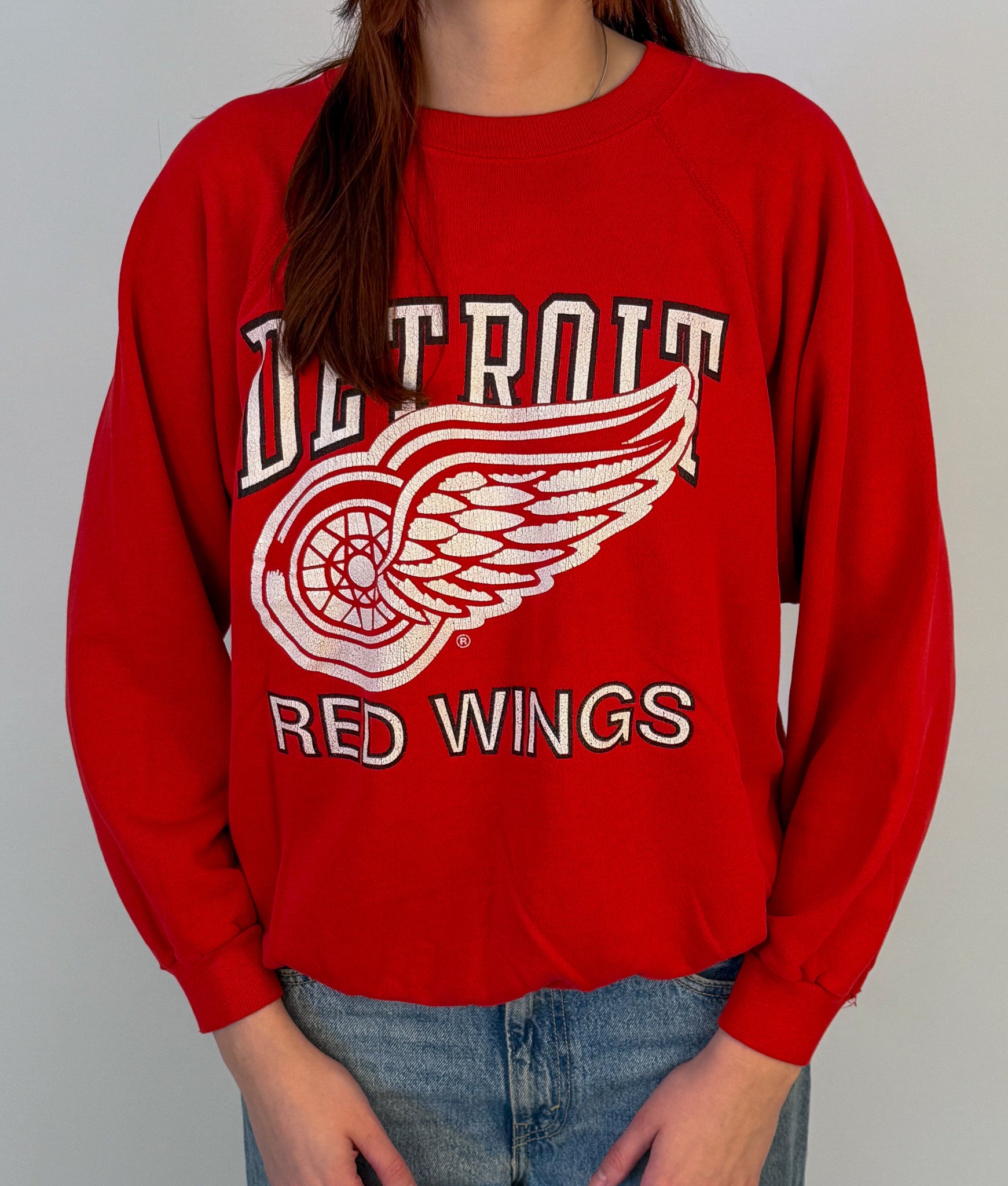1A-66-CH Detroit Redwings Crewneck