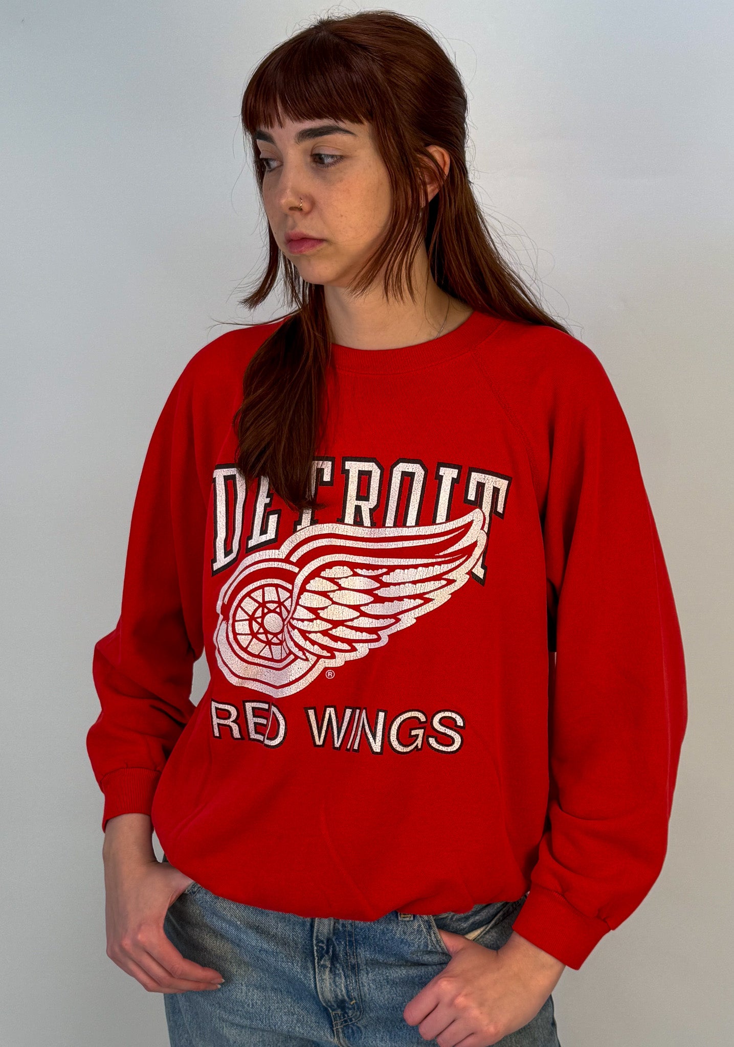 1A-66-CH Detroit Redwings Crewneck