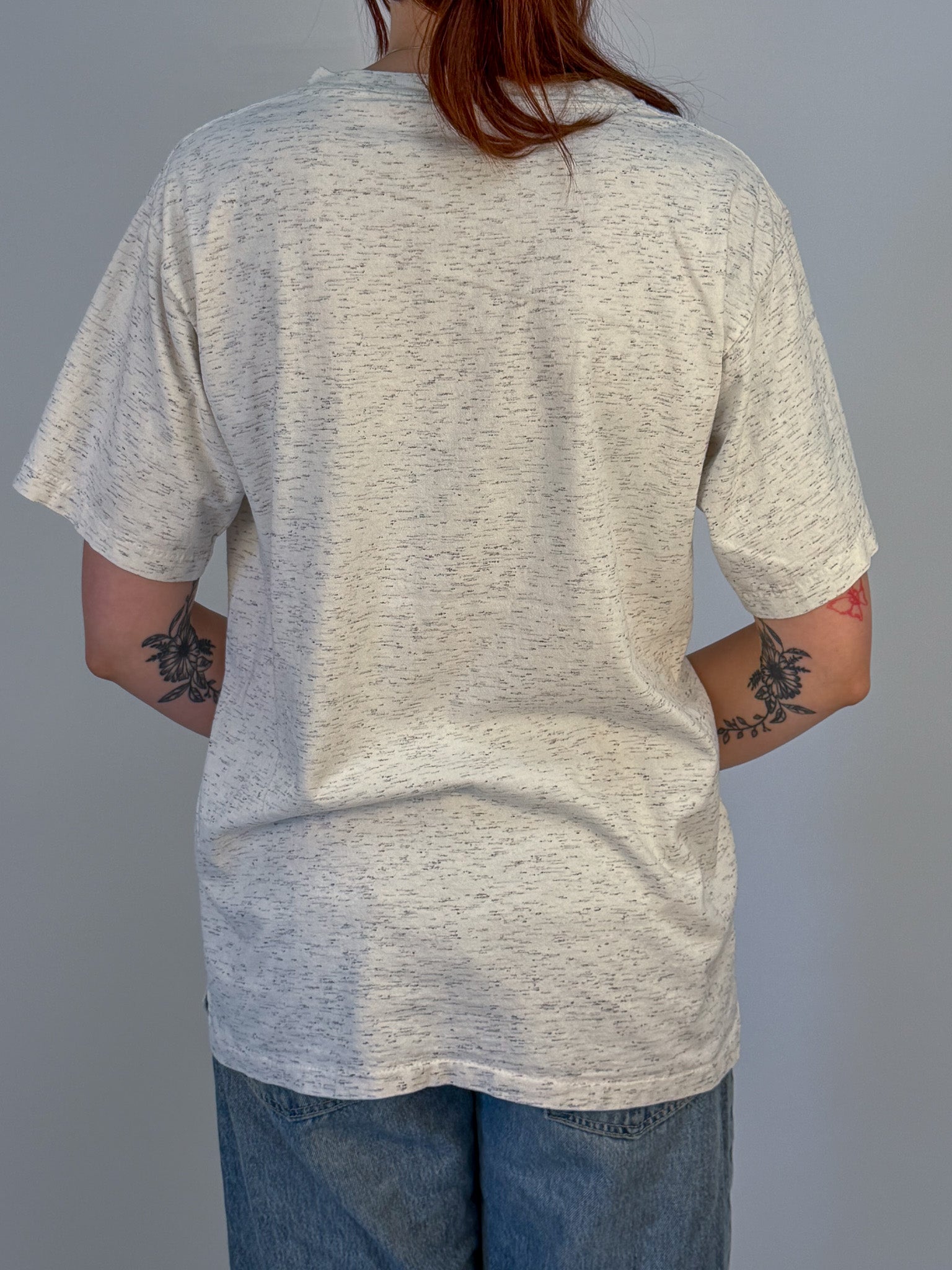 1A-16-CH Chicago Bulls Grey Tee