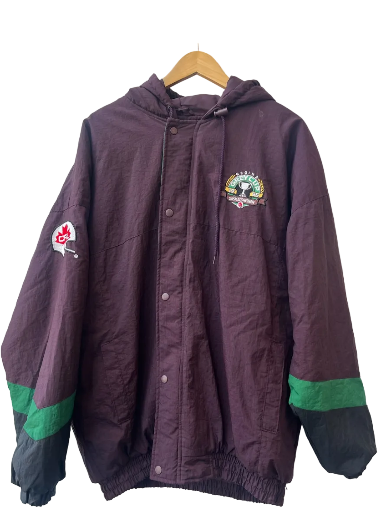 Riders Maroon '95 Grey Cup Jacket