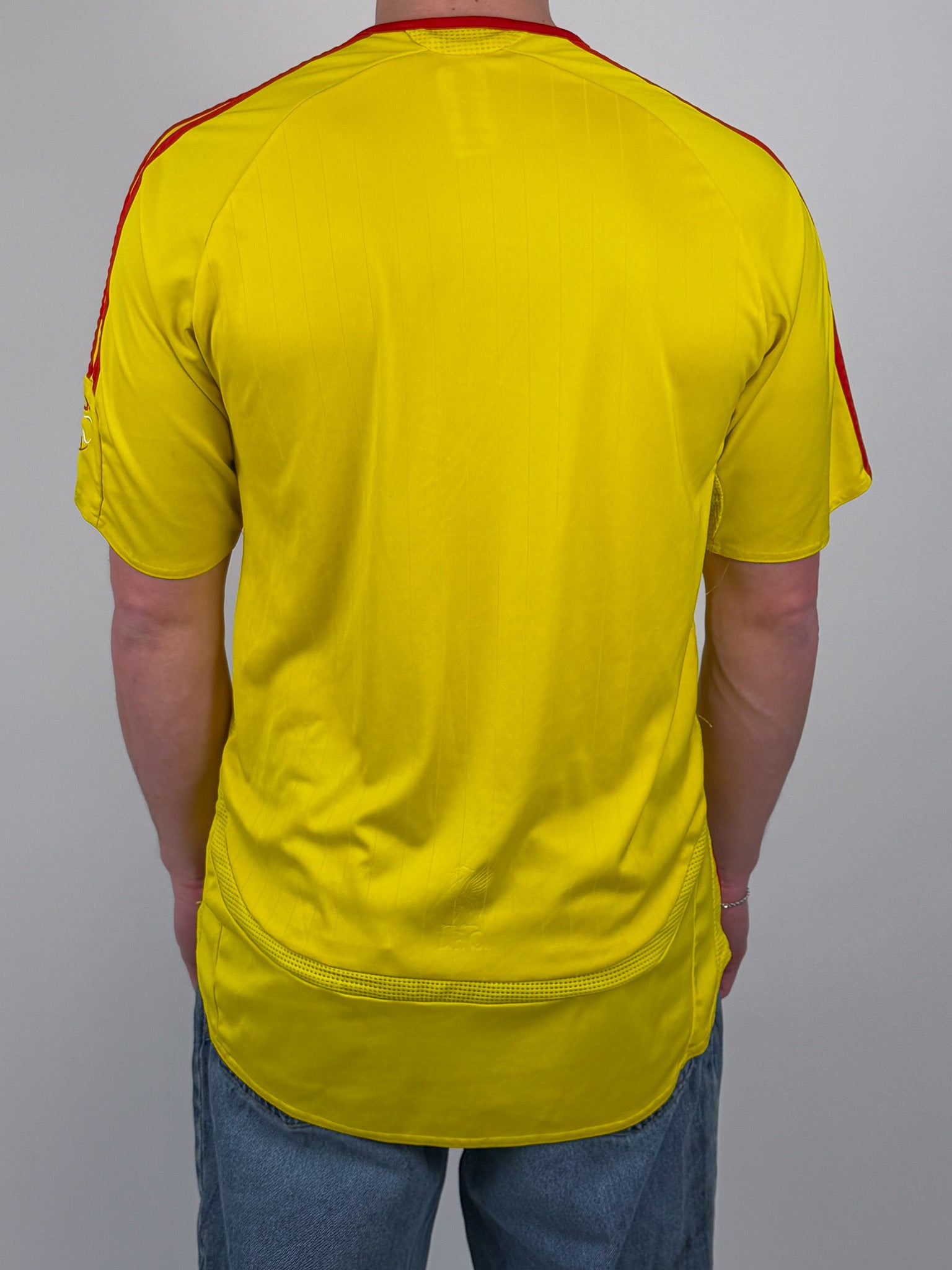 1A-112-CH Yellow Adidas Football Jersey