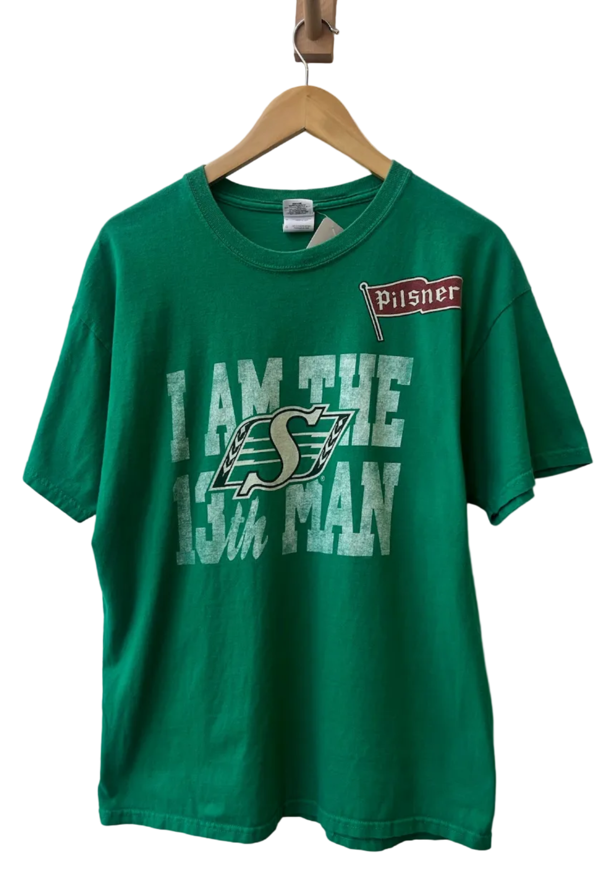 Riders Green Pilsner Tee