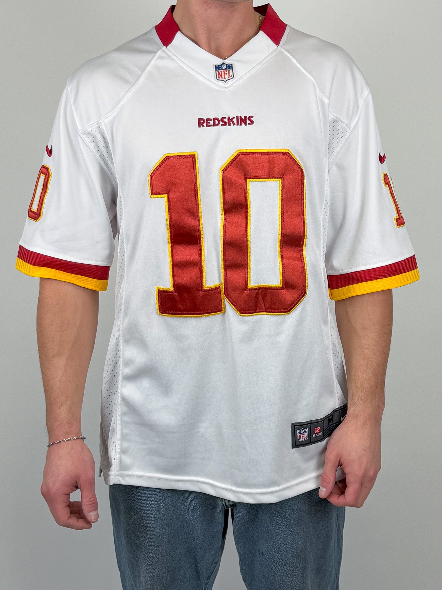 1A-111-CH White Redskins NFL Jersey