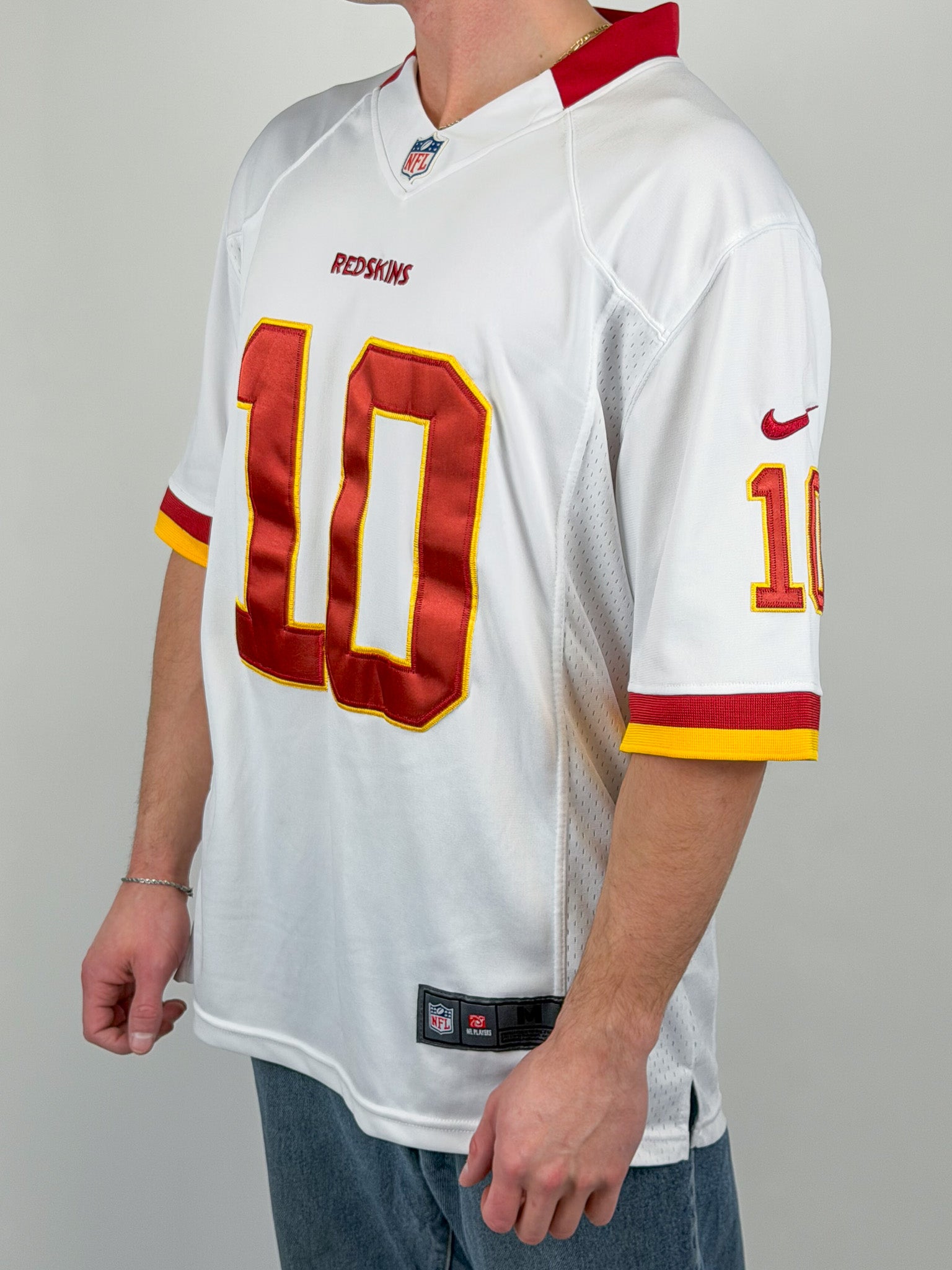 1A-111-CH White Redskins NFL Jersey