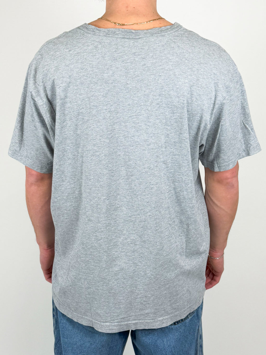 1A-195-CH Tennis RL Polo Bear Grey Tee