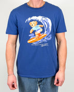 1A-188-CH Blue Surfing RL Polo Bear Tee