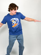 1A-188-CH Blue Surfing RL Polo Bear Tee