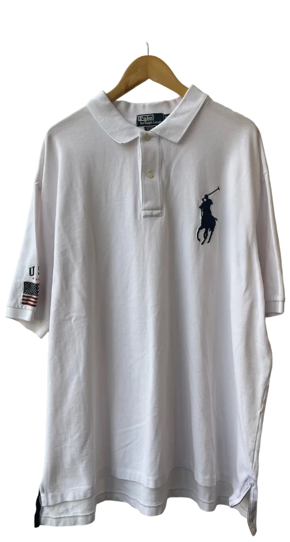 8-27 White RL Polo