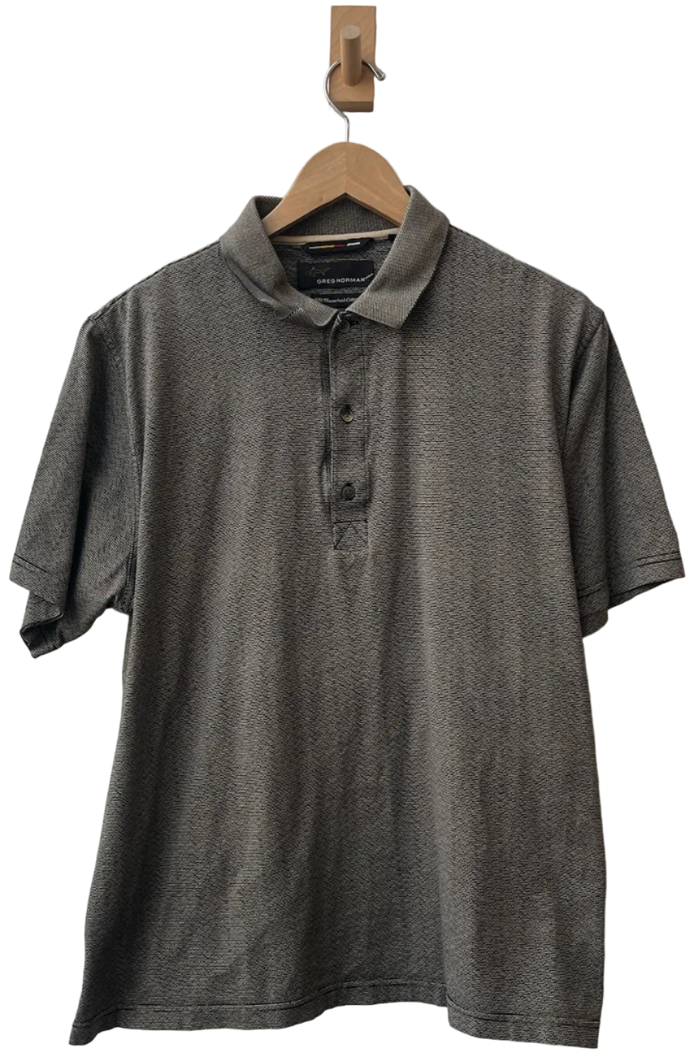 11-184-CH Dark Grey Collard Shirt