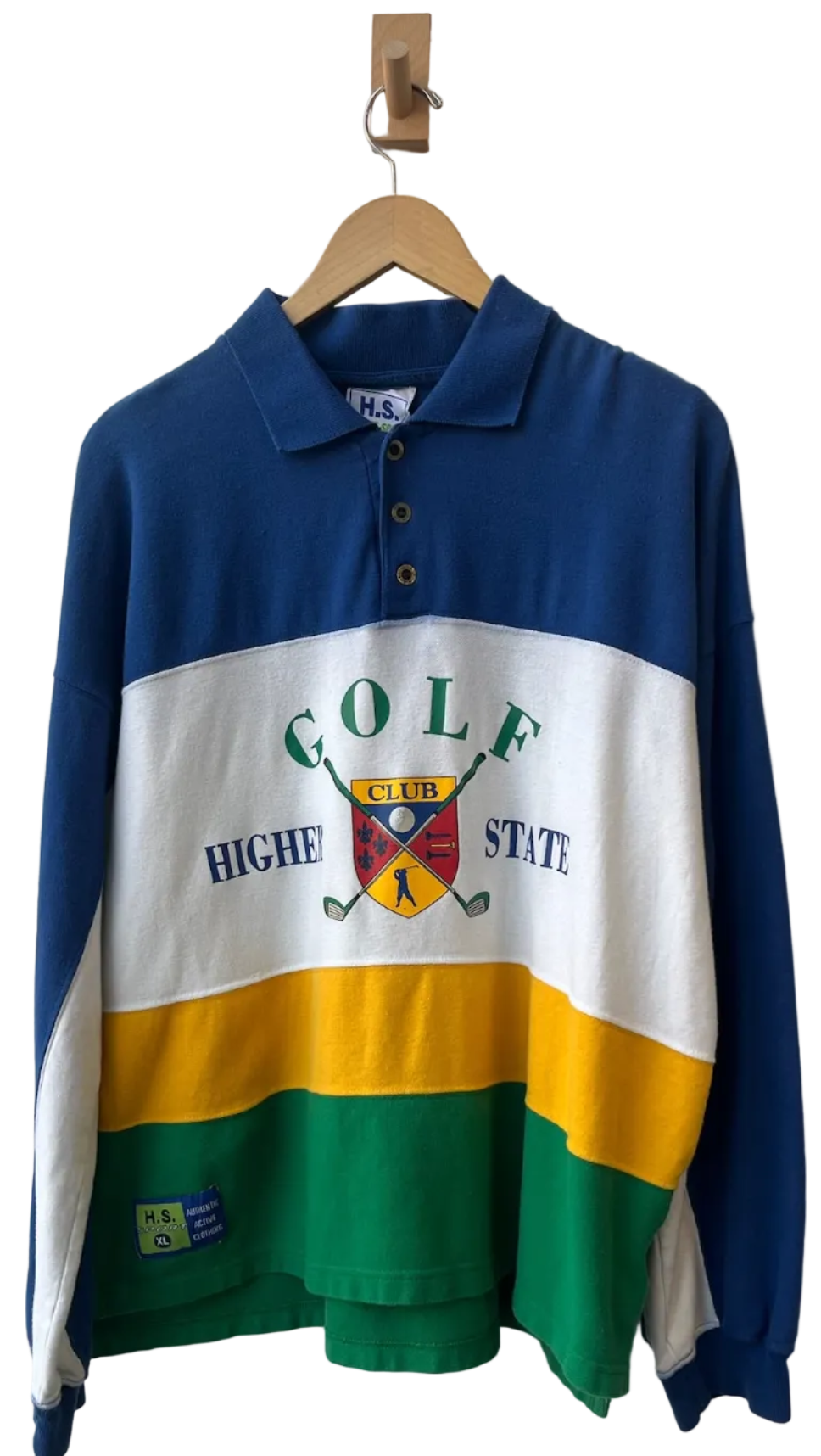 11-57-CH Multicolour Striped Polo Longsleeve