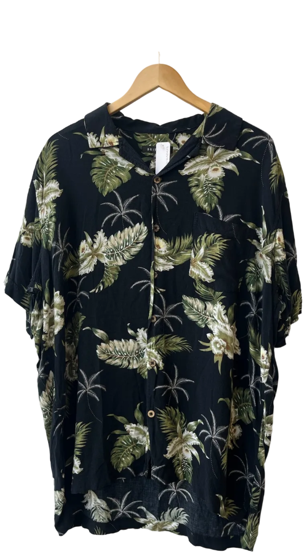 9-228 Hawaiian Button Up