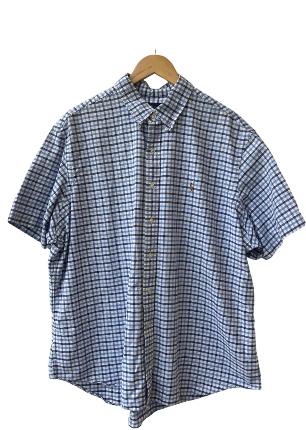 9-222 RL Blue Collared shirt