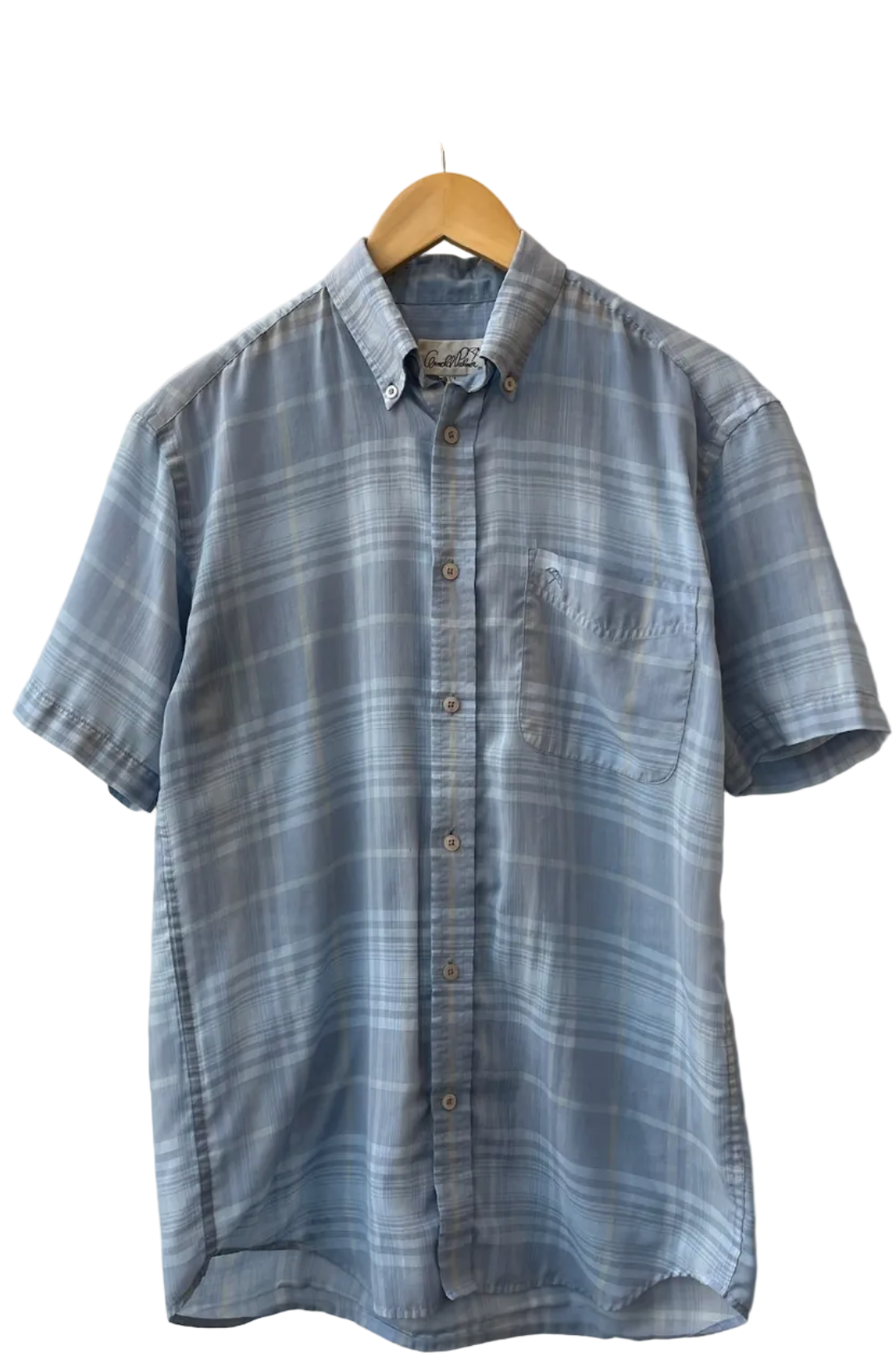 AP Light Blue Button Up