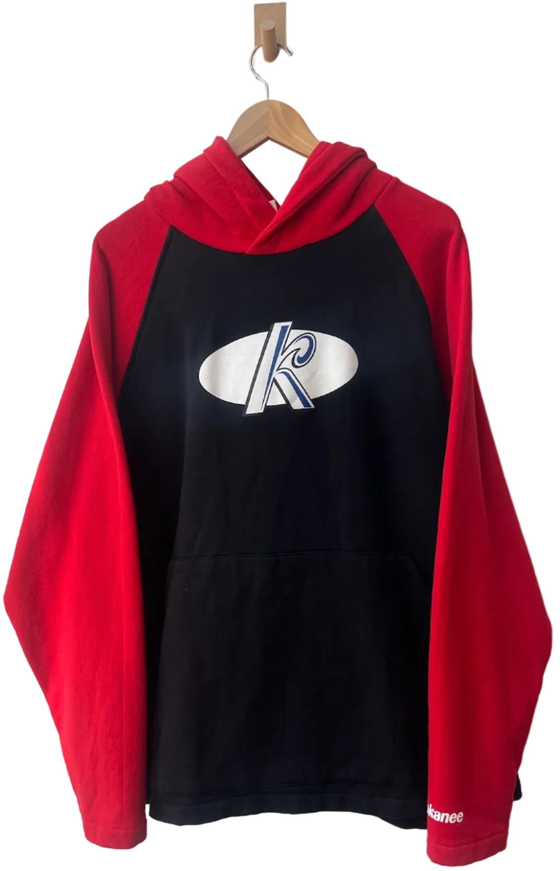 11-36-CH Black and Red Hoodie