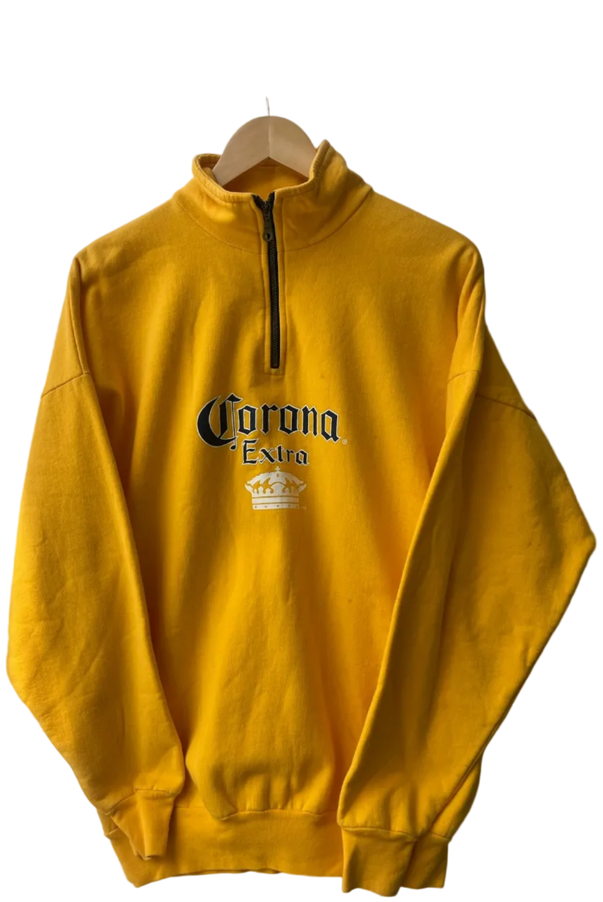 11-721-CH Yellow Corona Extra Quarter Zip Pullover