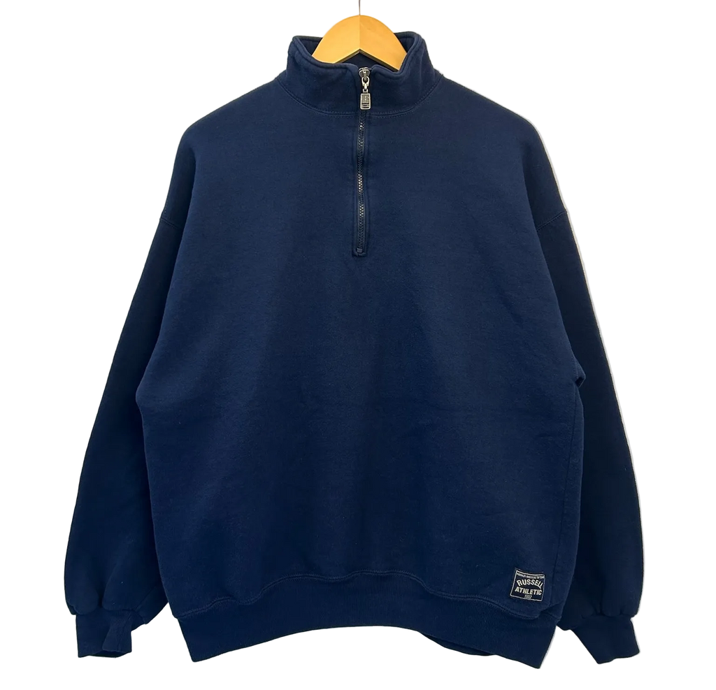 1A-82-CH Russell Athletics Navy Quarter Zip