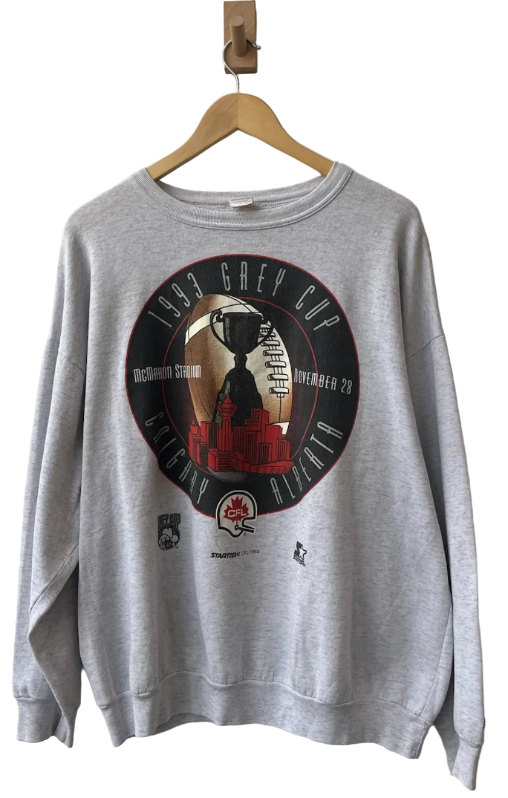 11-761-CH Grey 93' Grey Cup Calgary, Alberta Longsleeve