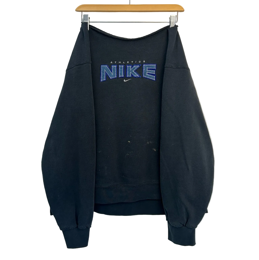 1A-94-CH Washed Black Nike Crewneck