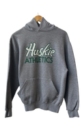 11-813-CH Grey Huskie Athletics Hoodie