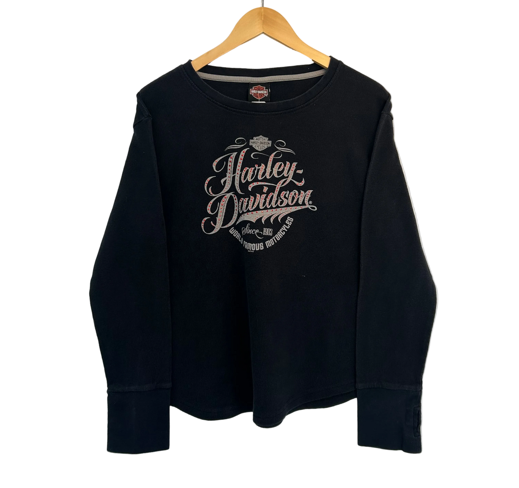 1A-53-CH Scott City Black Harley Longsleeve