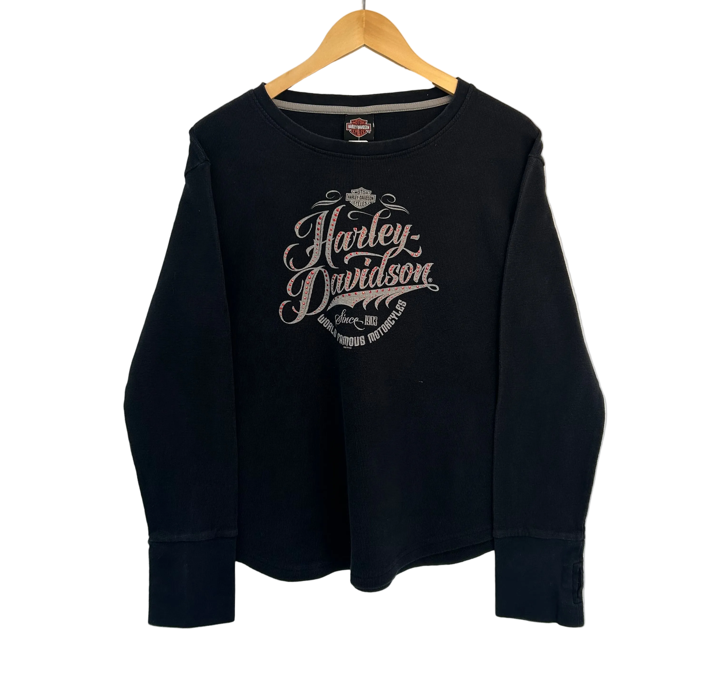 1A-53-CH Scott City Black Harley Longsleeve