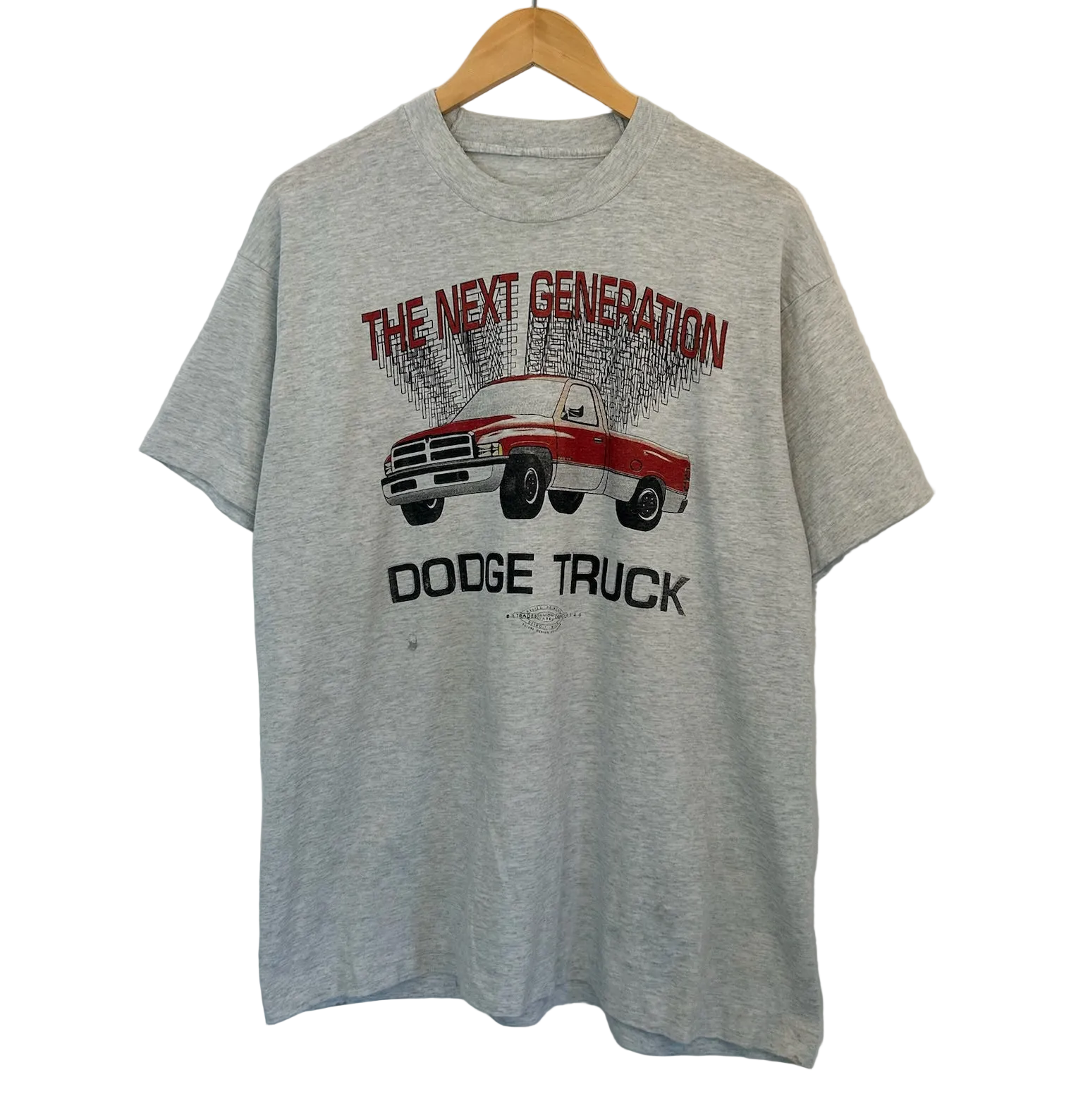 1A-17-CH Grey Next Gen Dodge Tee