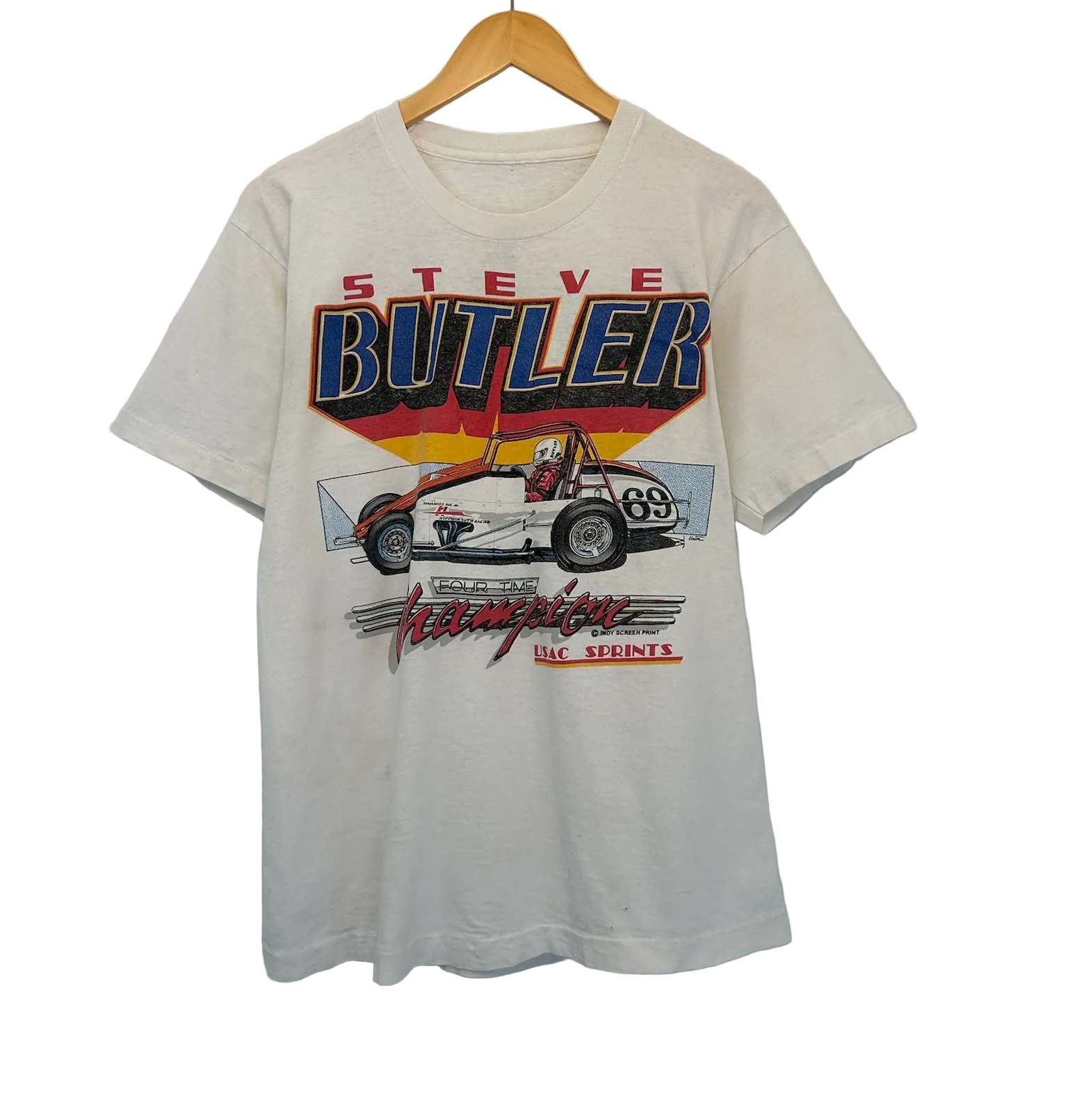 1A-15-CH Steve Butler White Tee