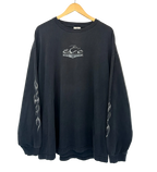 1A-166-CH Black OC Chopper Longsleeve