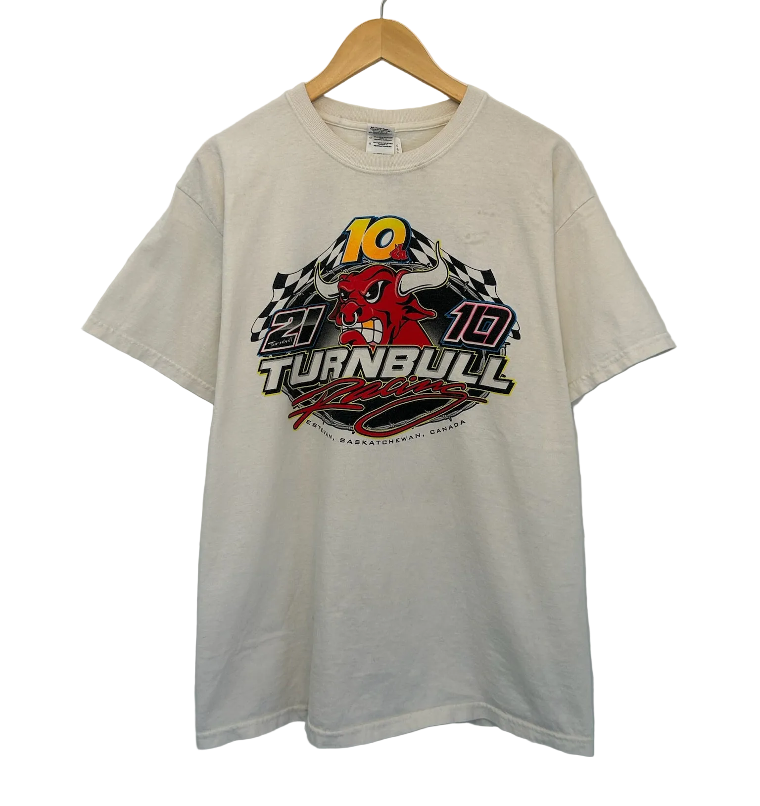 1A-161-CH White Turnbull Racing Tee