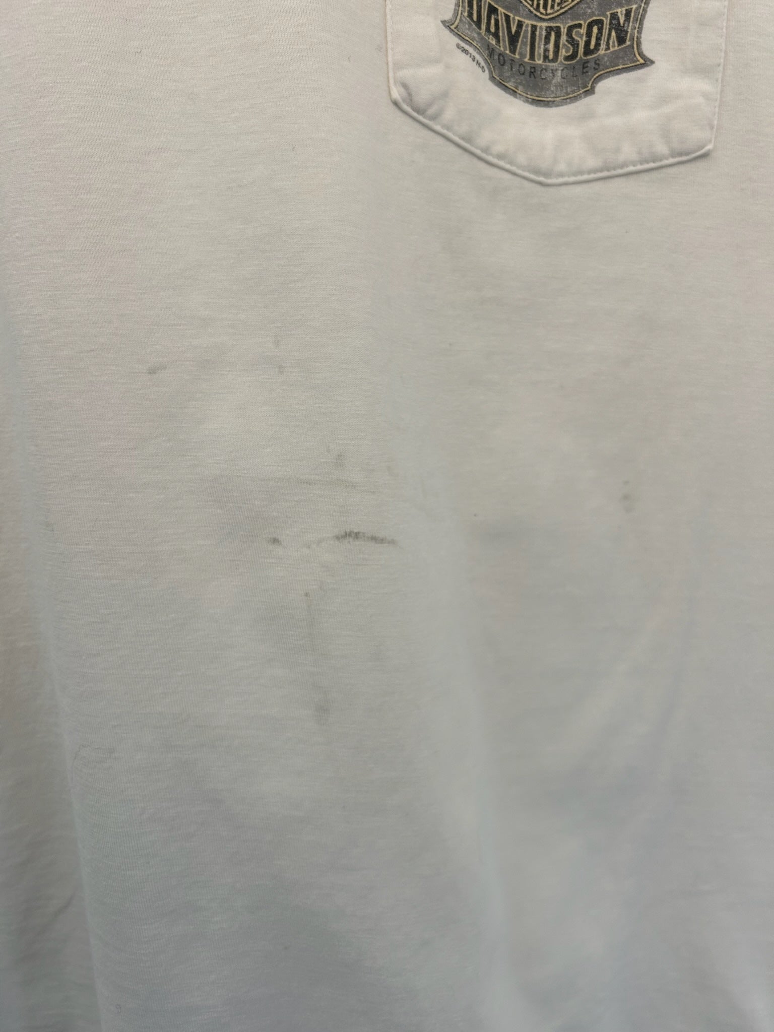 1A-13-CH White Grand Rapids Harley Tee