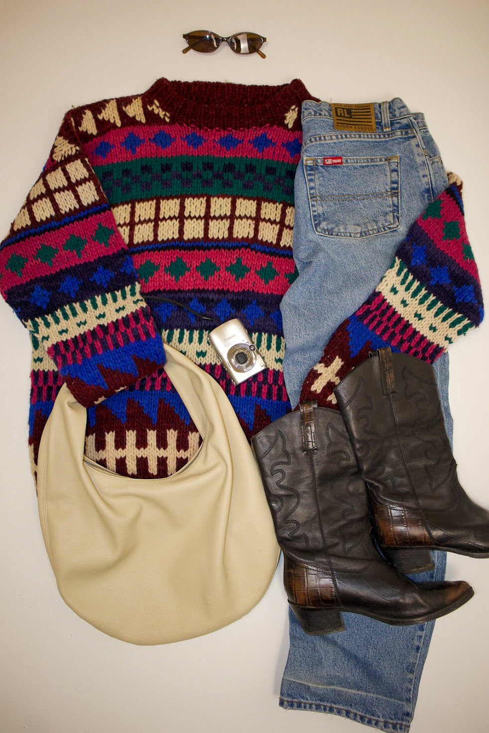 1A-184-CH Multicolour Apres Ski Knit
