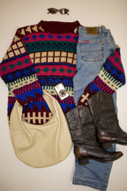 1A-184-CH Multicolour Apres Ski Knit