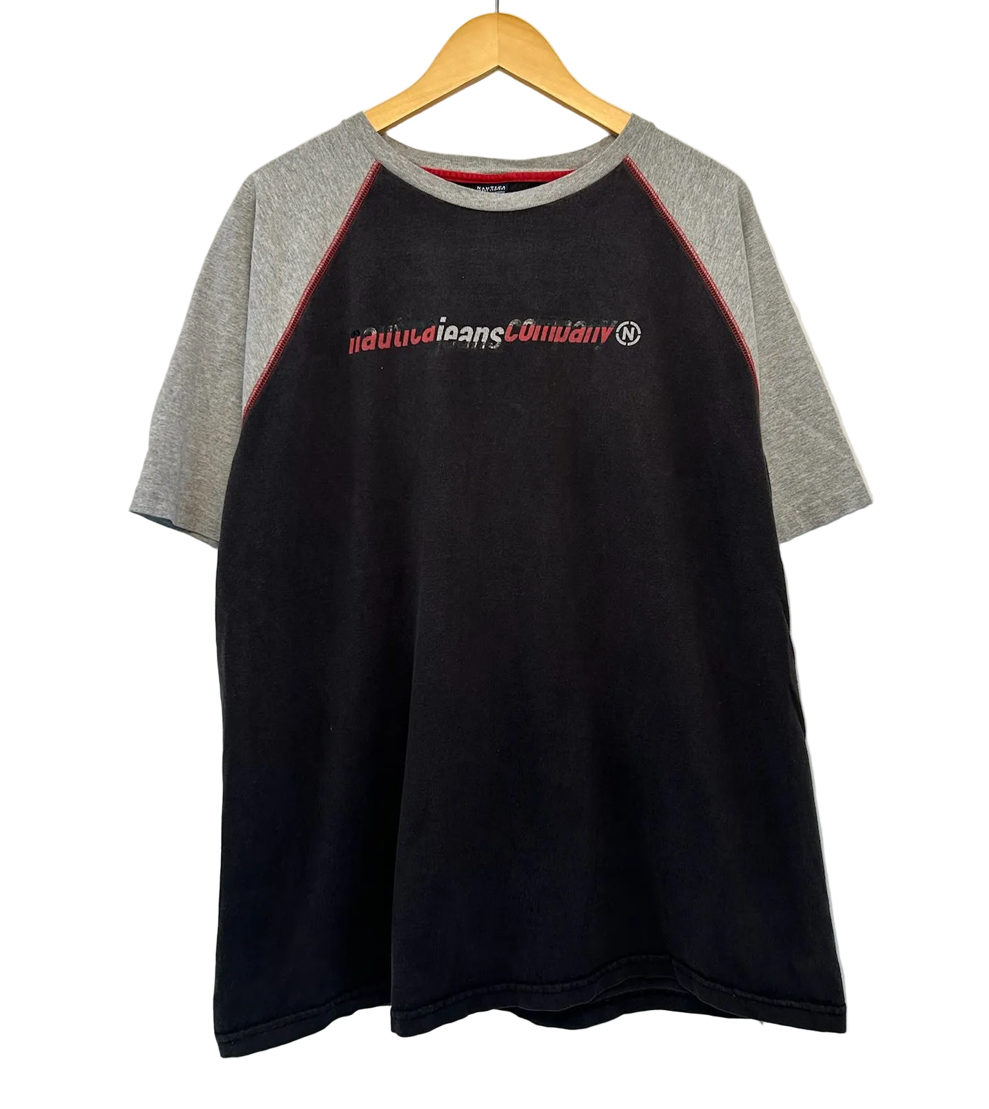 1A-40-CH Nautica Jeans Grey Tee