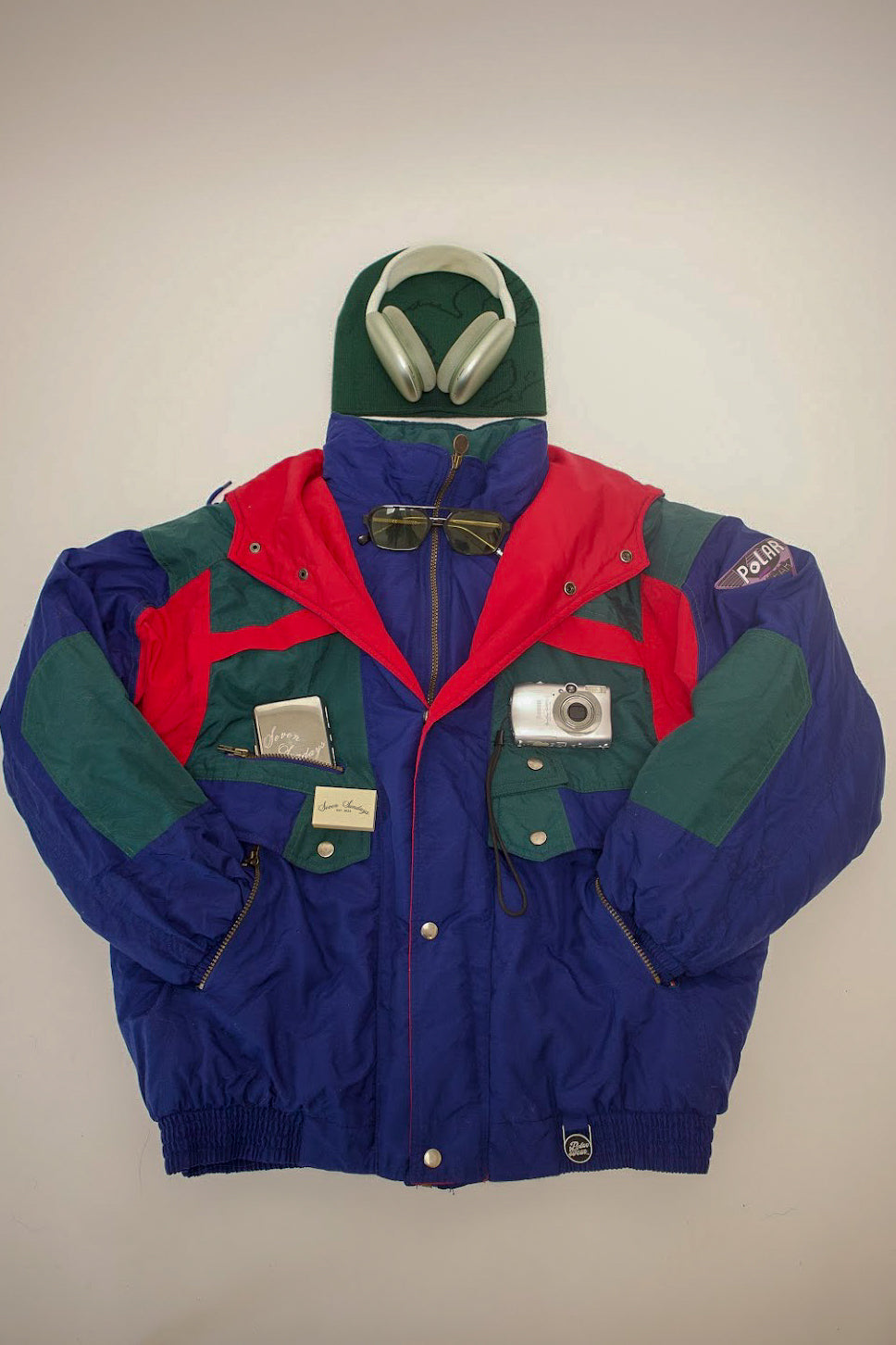 1A-207-CH Multi-Colour Sports Puffer