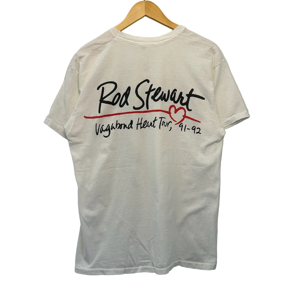 1A-7-CH Rod Stewart White Tee