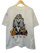 1A-10-CH Lion King White Tee