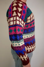 1A-184-CH Multicolour Apres Ski Knit