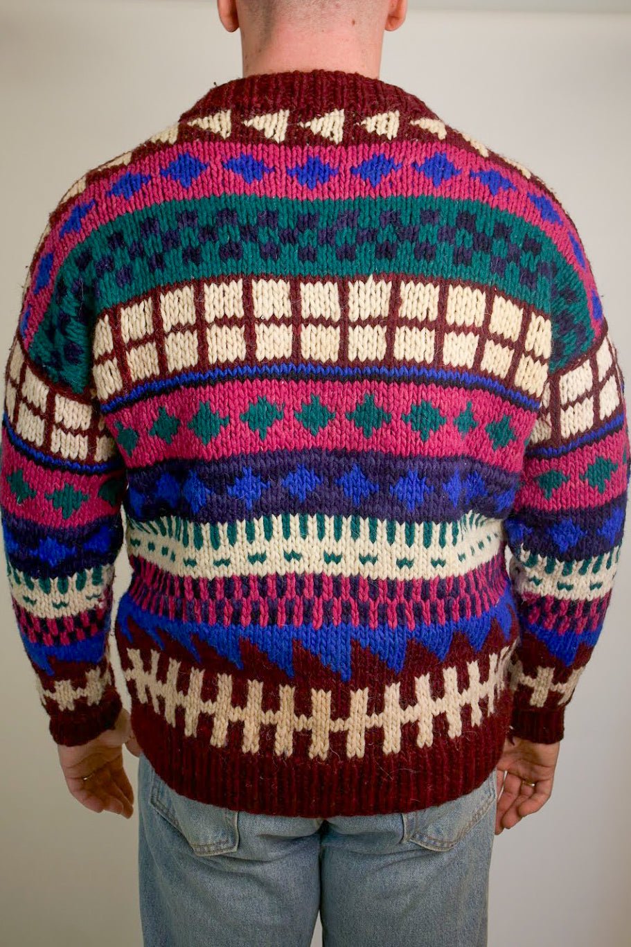 1A-184-CH Multicolour Apres Ski Knit