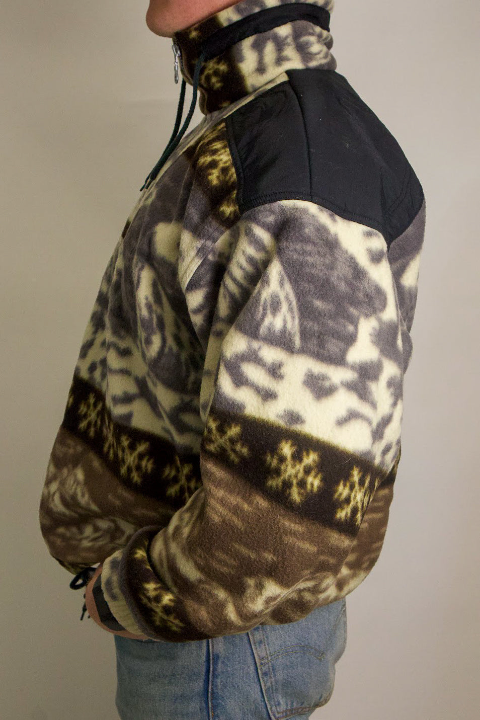 1A-121-CH Bear Quarter Zip Fleece