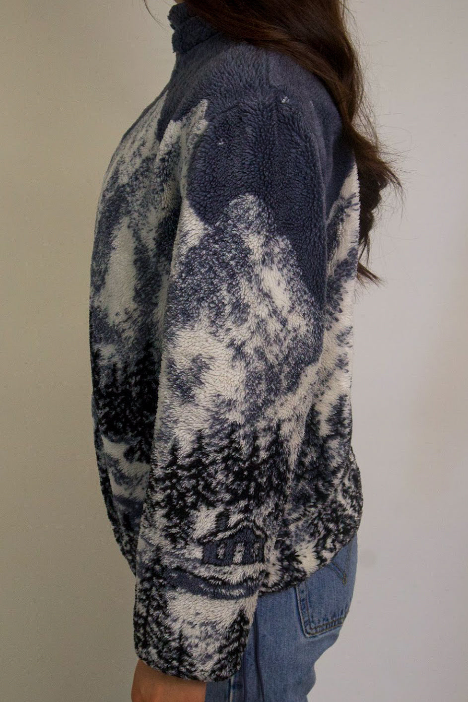 1A-120-CH Winter Scene Fleece