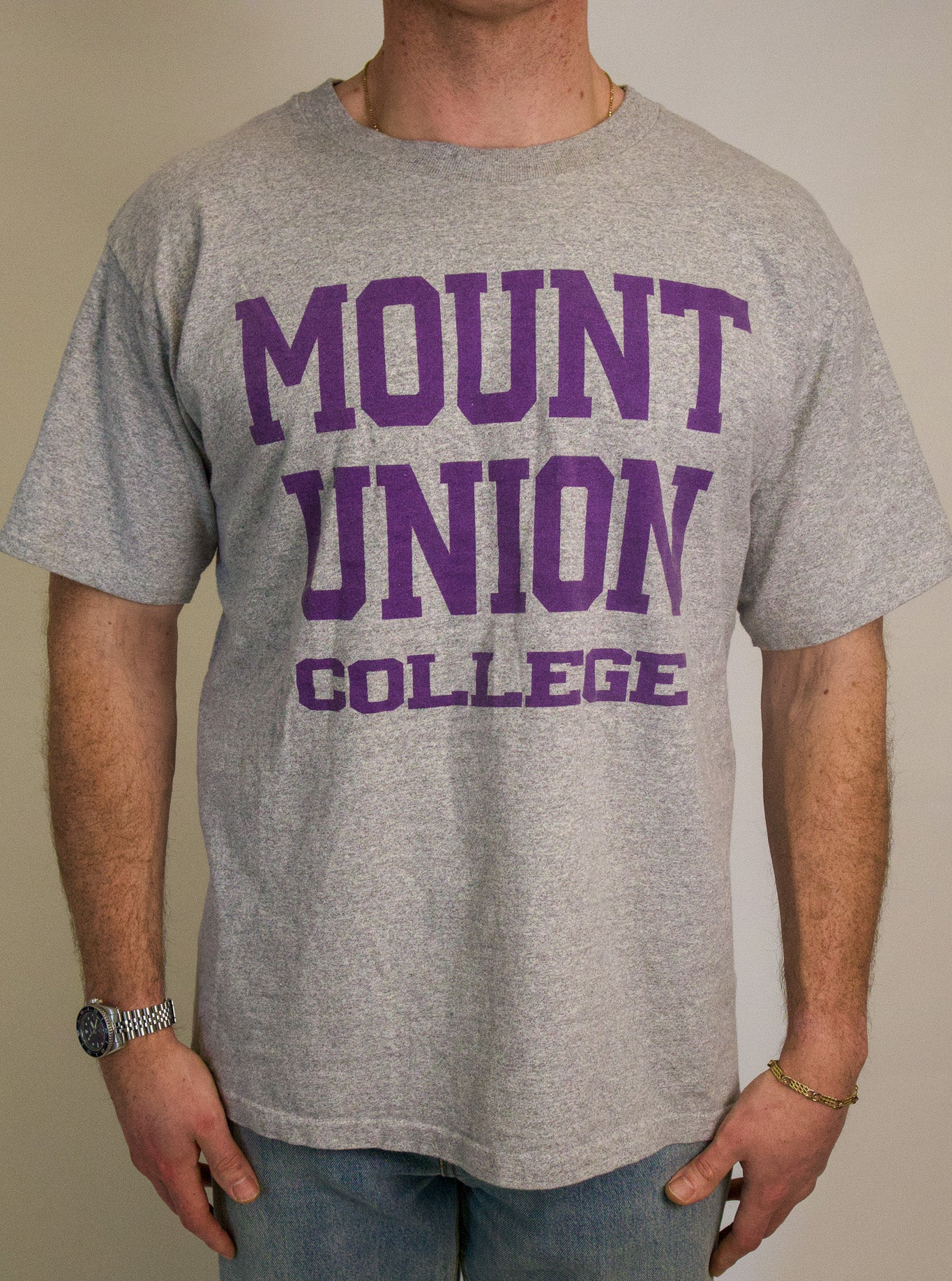 1A-31-CH Grey Mount Union Tee