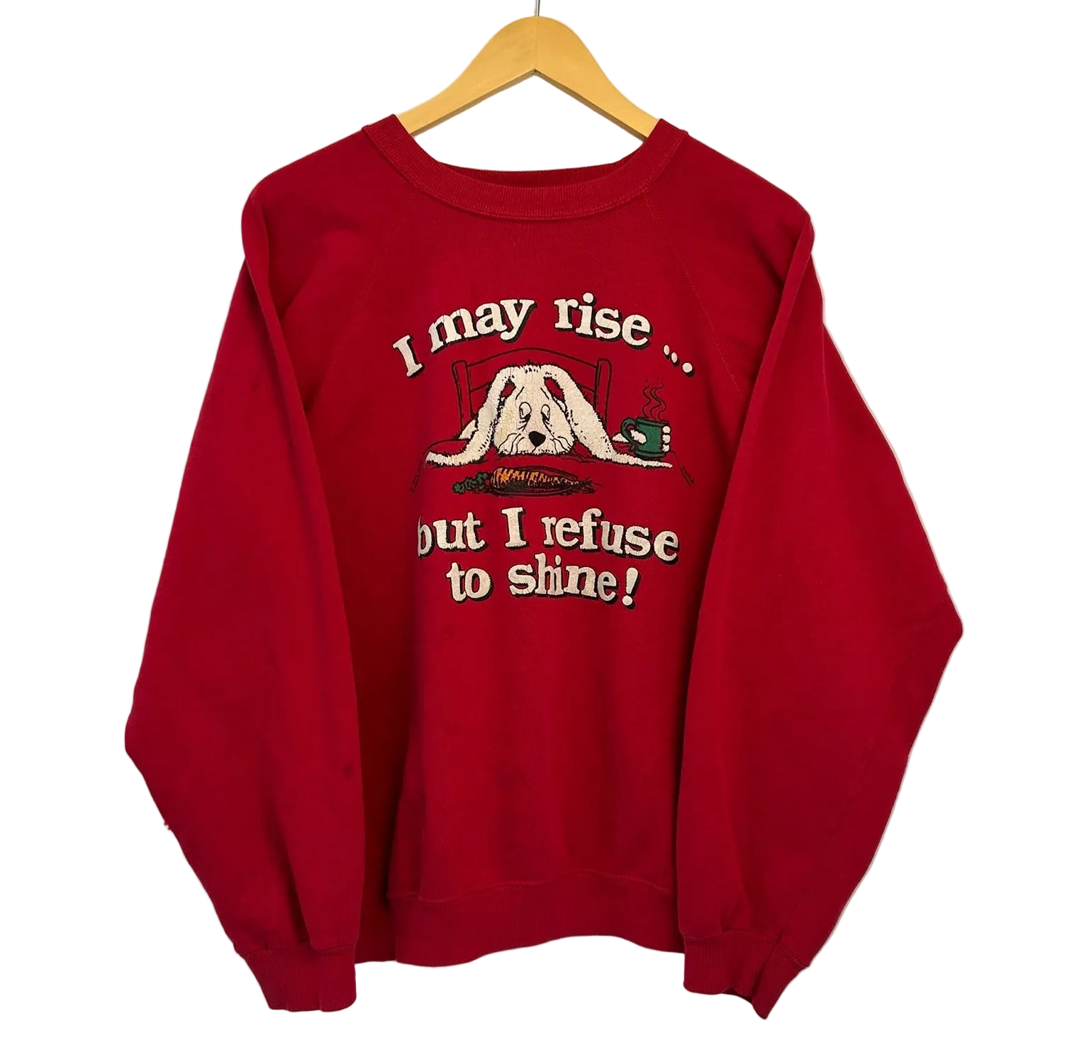 1A-158-CH Red Bunny Sweatshirt