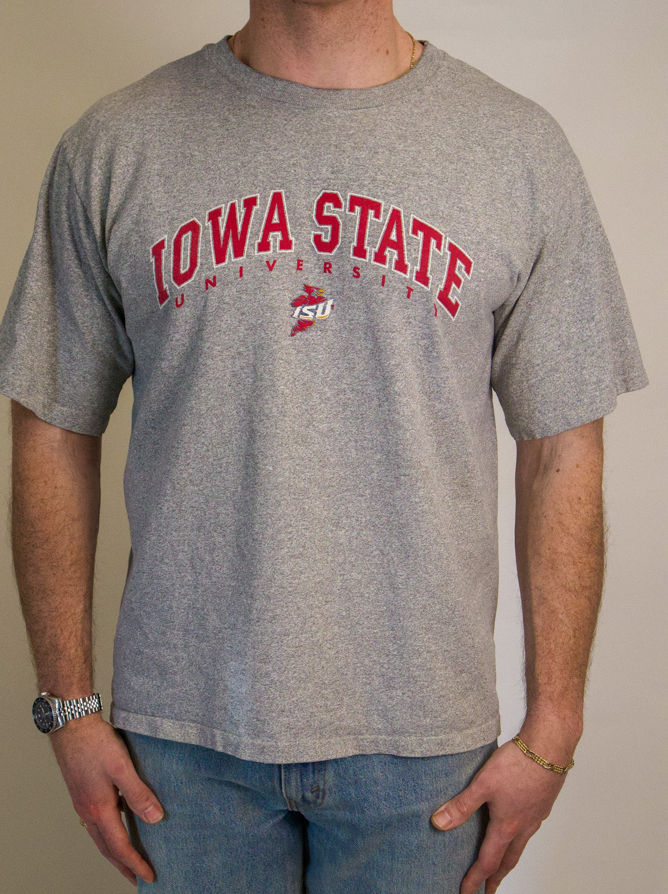 1A-34-CH Iowa State Grey Tee