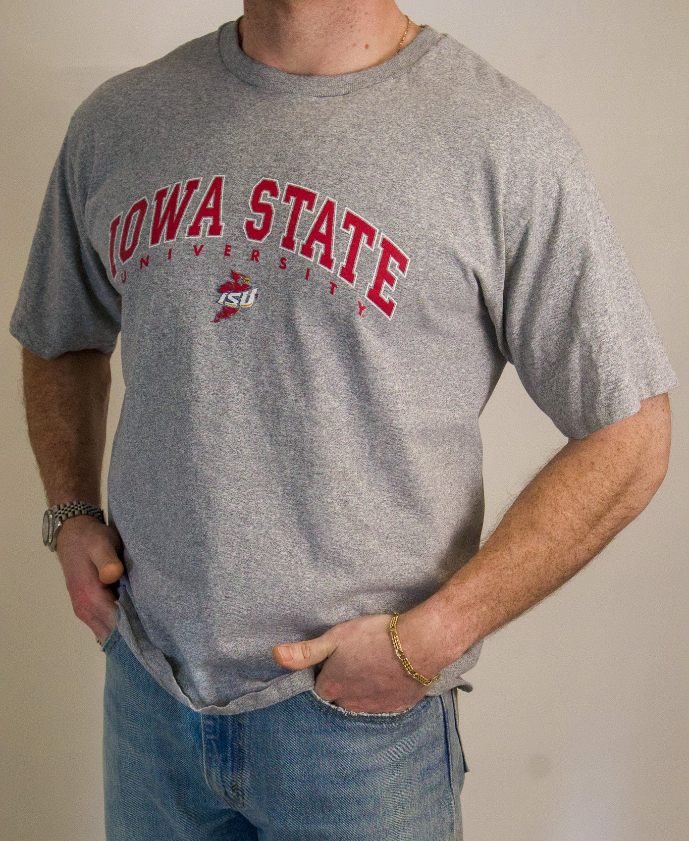 1A-34-CH Iowa State Grey Tee