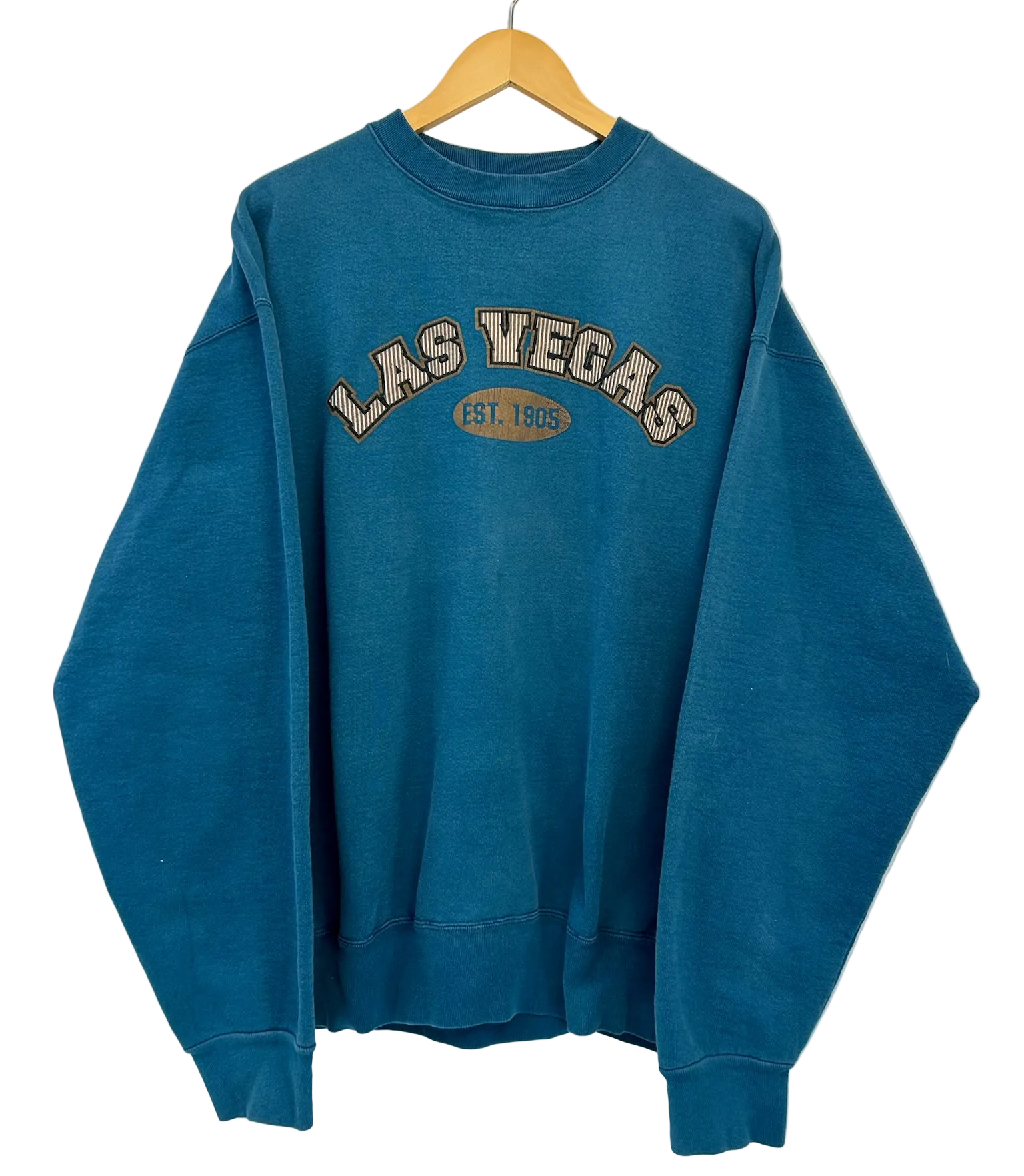 1A-78-CH Blue Las Vegas Crewneck