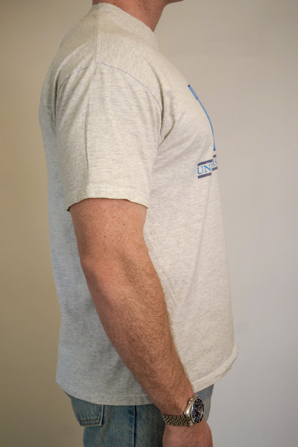 1A-18-CH UNC Grey Tee