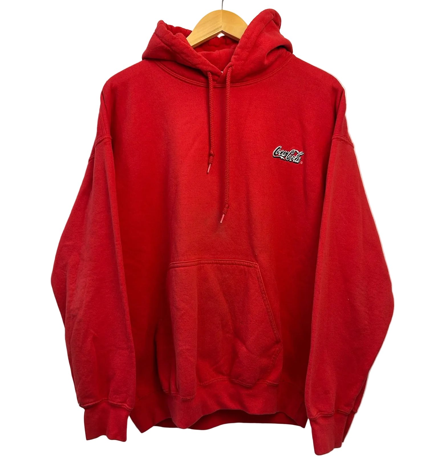 1A-142-CH Red Coca Cola Hoodie