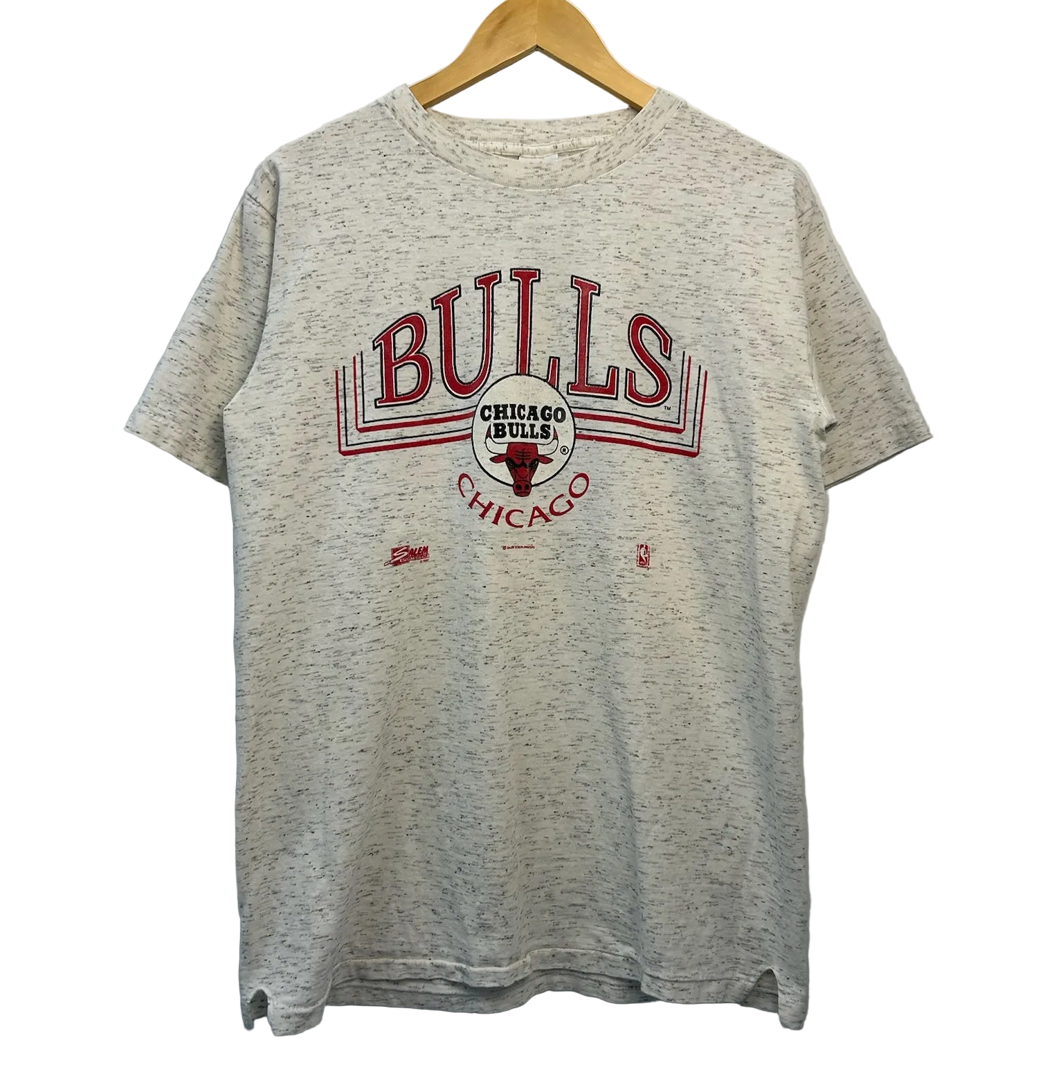 1A-16-CH Chicago Bulls Grey Tee