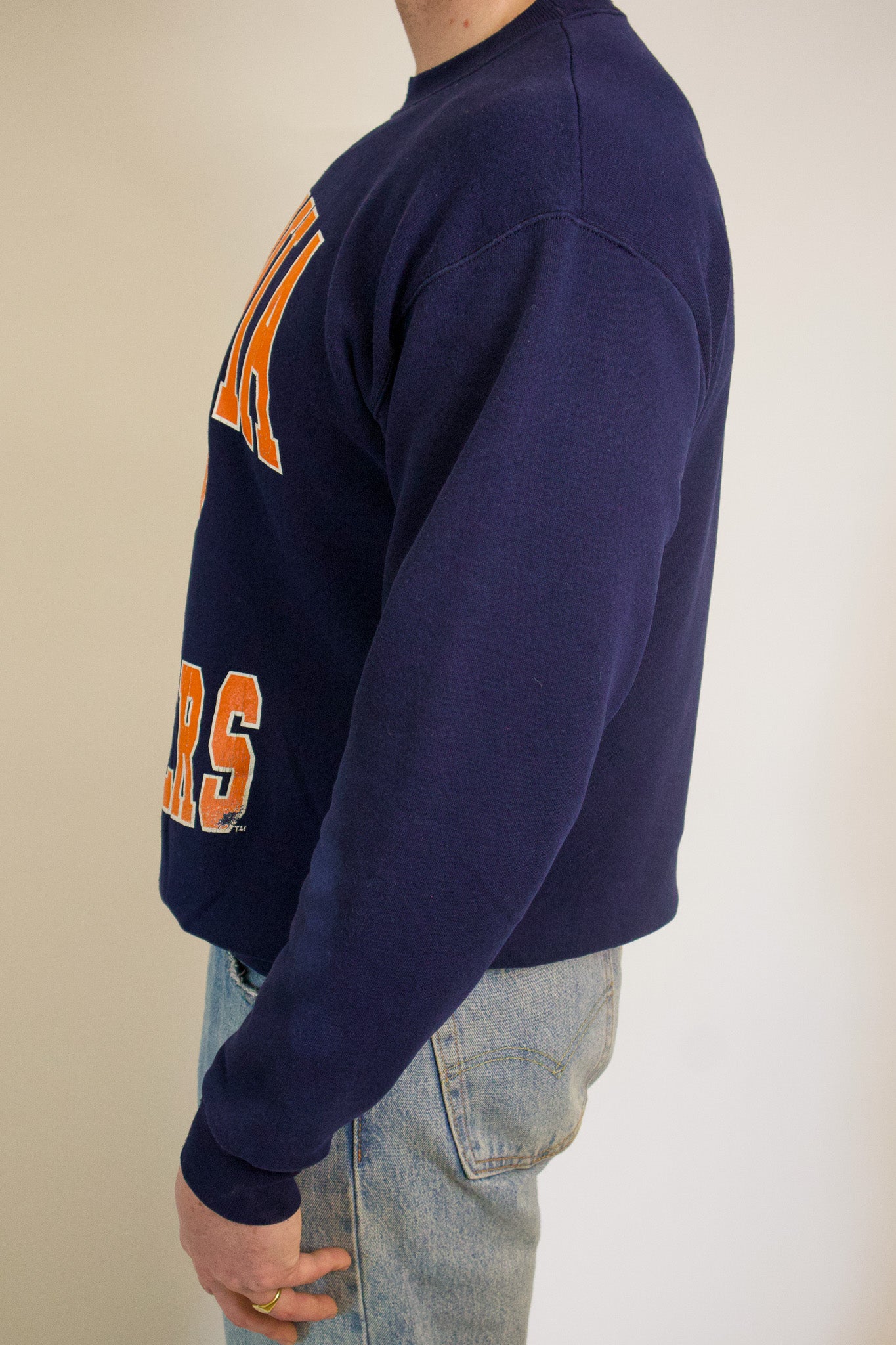 1A-85-CH Navy Virgina Cavaliers Crewneck